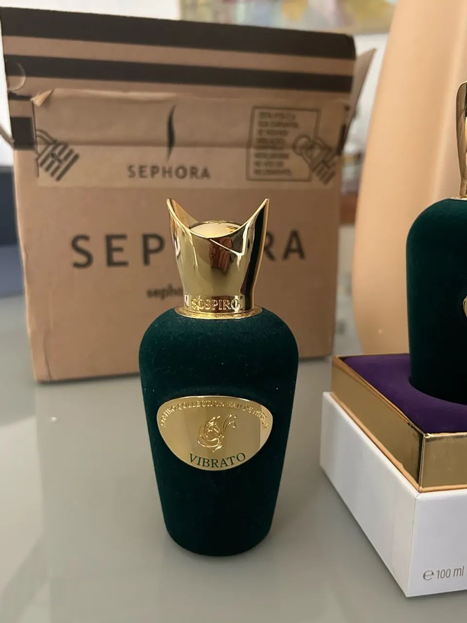 Perfume sospiro vibrato 100ml, sem caixa.