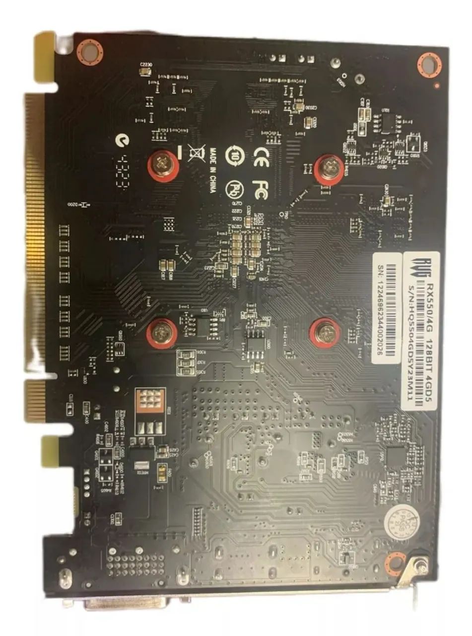 Placa de vídeo AMD Radeon RX 550 4 GB - Foto 4