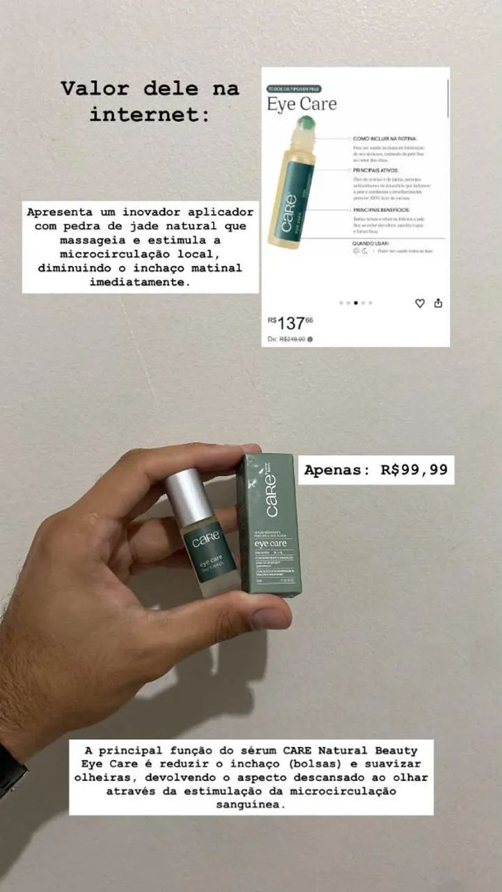 Sérum Eye Care Natural Beauty