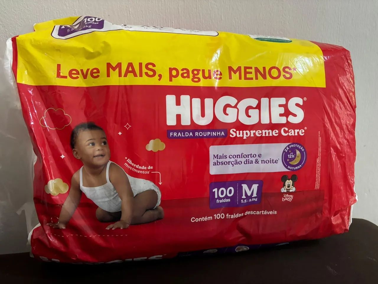 Fralda Huggies Supreme Care - Tamanho: M