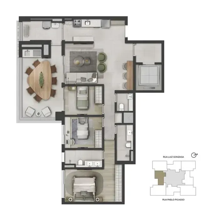 PLANTA 121m²