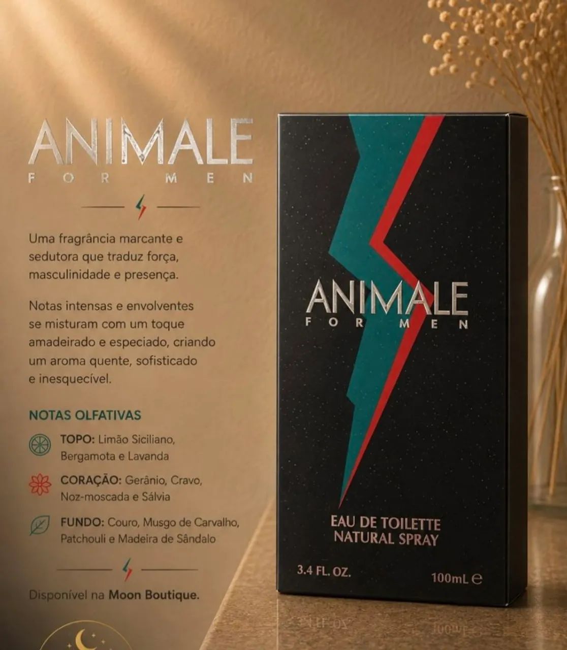 Perfume animale for men 100 ml