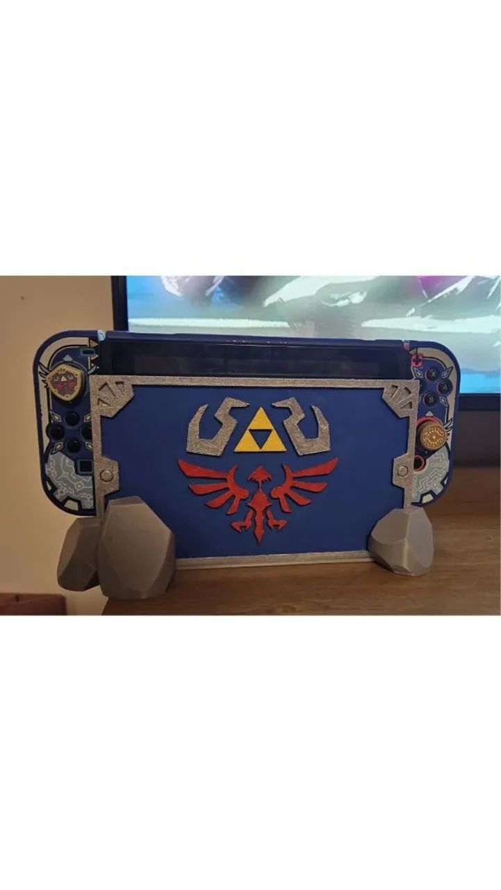 ?Dê o upgrade definitivo no seu Nintendo Switch com o poder da Triforce! ?