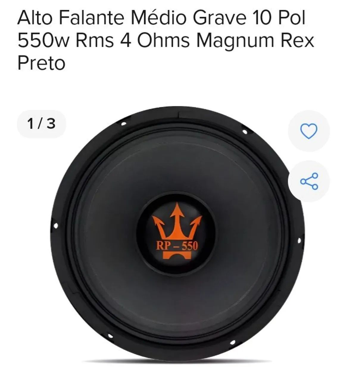 Troco médio grave 10p