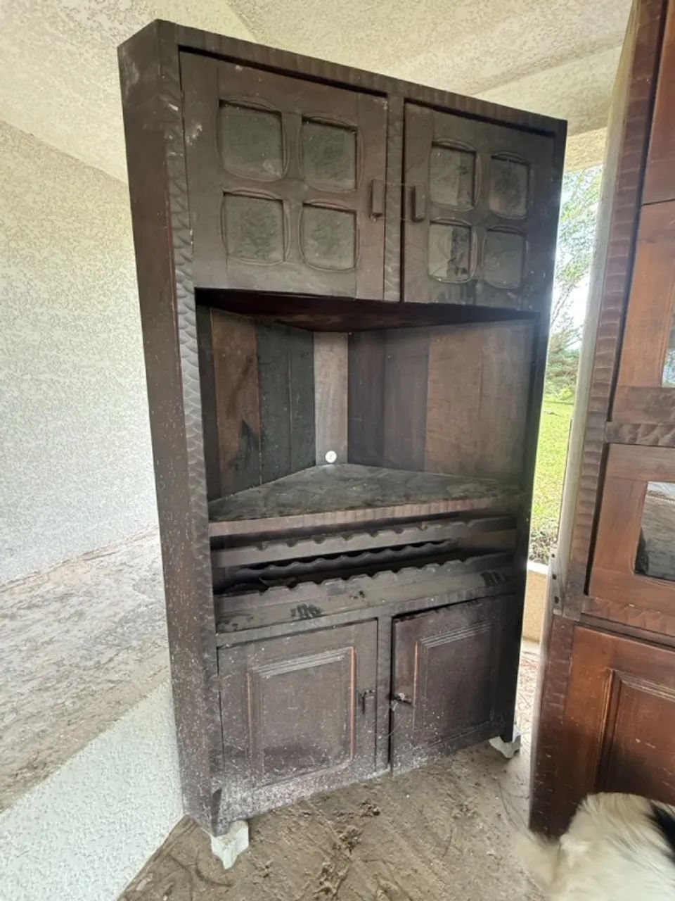 Jogo de Salão de Festas Rústico (Mesa e Balcões) - Foto 5