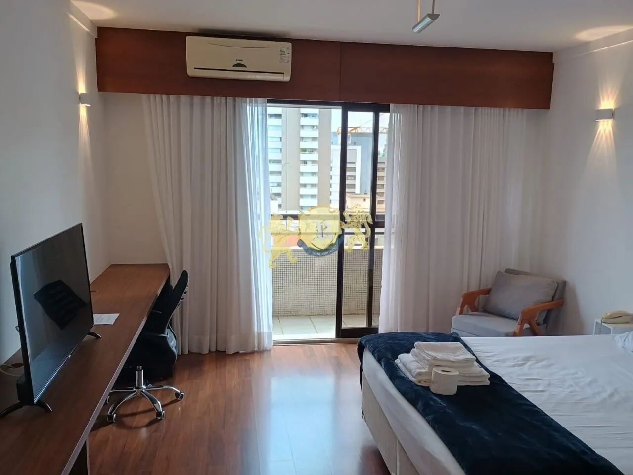 Flat mobiliado à venda no Paraíso| 30m² | 1 Dormitório | 1 Vaga