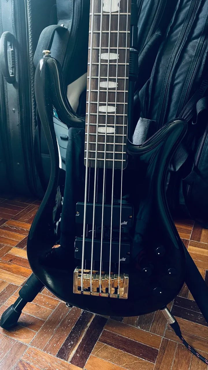 Baixo Spector Icon NS-5 Black Gloss