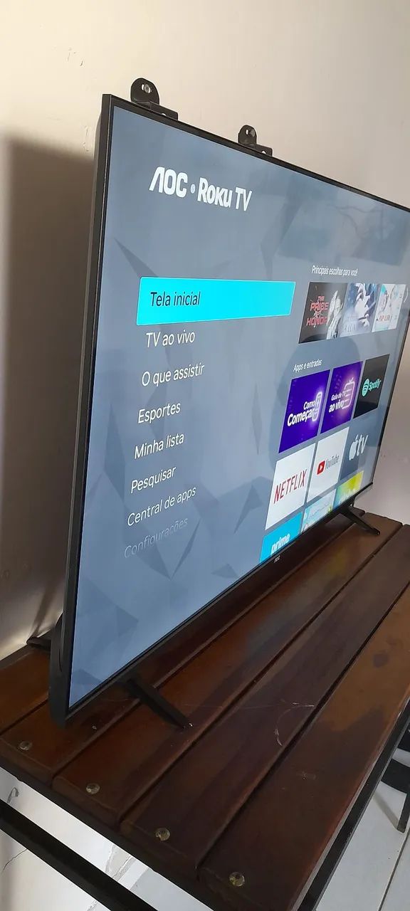 TV AOC 4K 50 polegadas - Foto 4