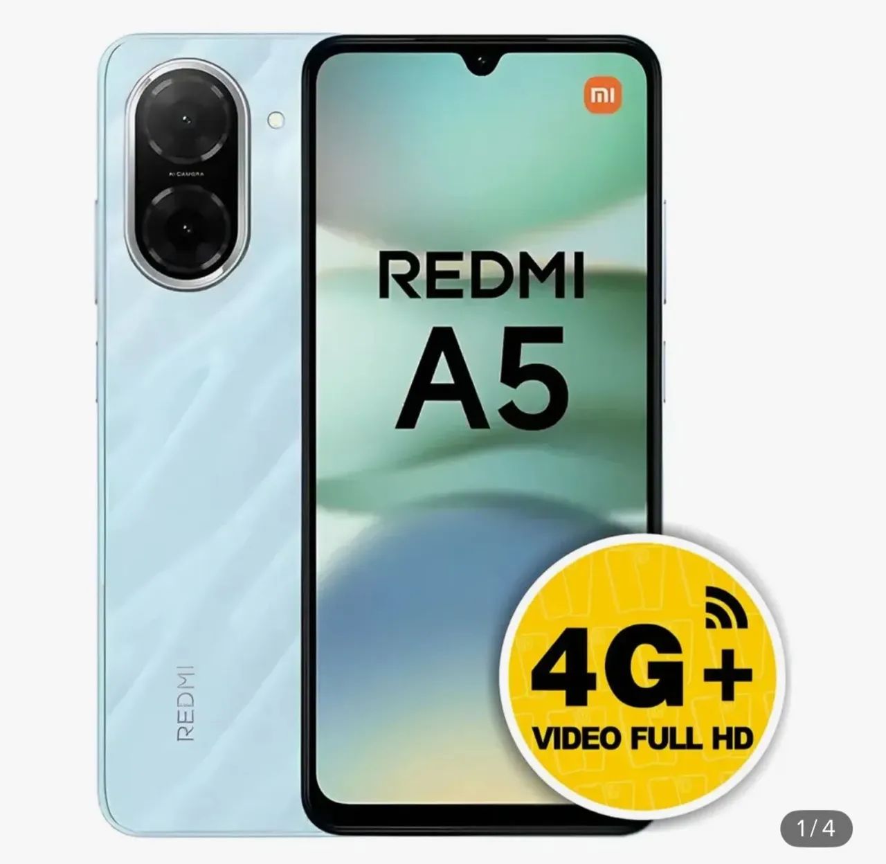 Celular redmi A5 xiaomi 64GB 3 RAM ocean blue 
