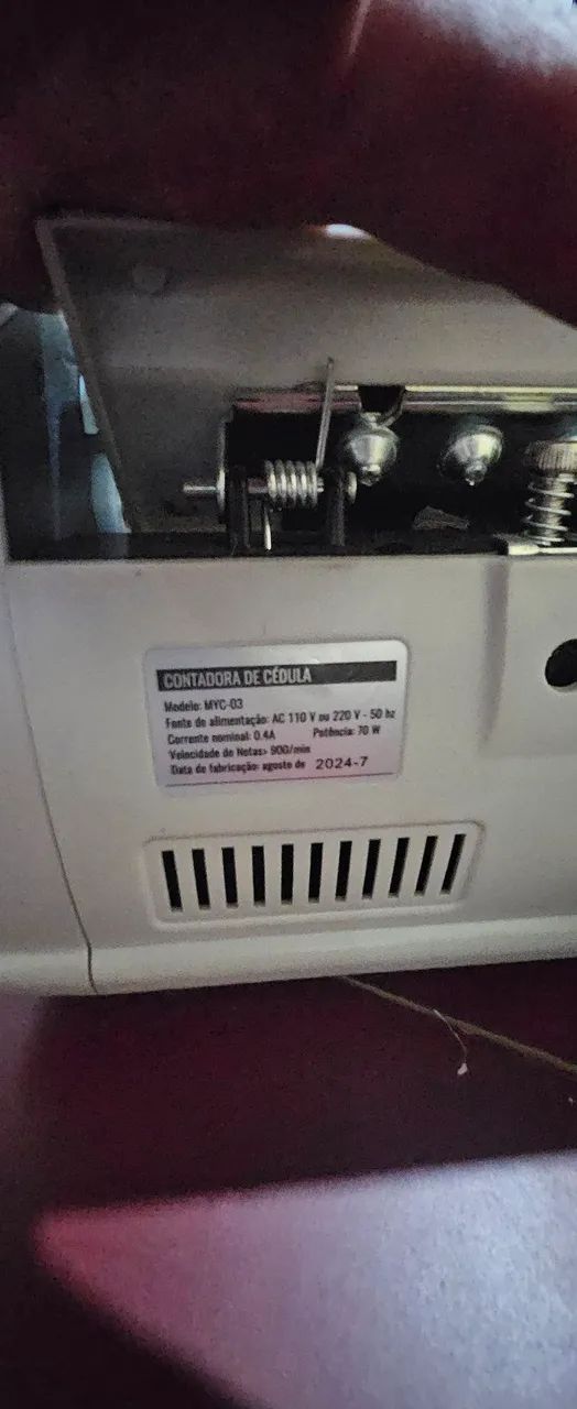 Máquina de contar cedulas - Foto 3