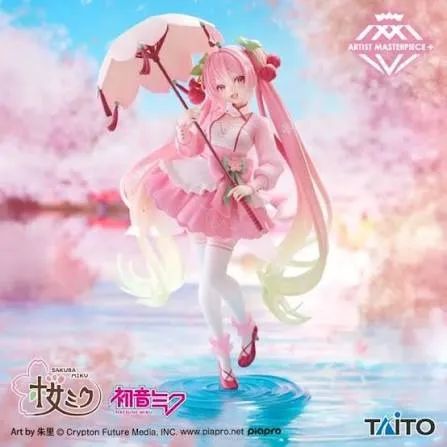 Figure Hatsune Miku Sakura AMP+ Taito Original