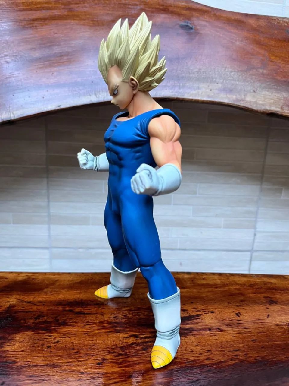 Action Figure Dragon Ball - Vegeta SJJ 26cm Master Stars Piece Banpresto Bandai Com Caixa - Foto 3