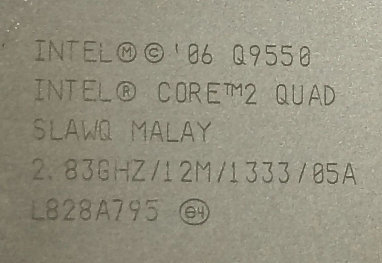 Processador Intel Core 2 Quad Q9550 - Foto 2