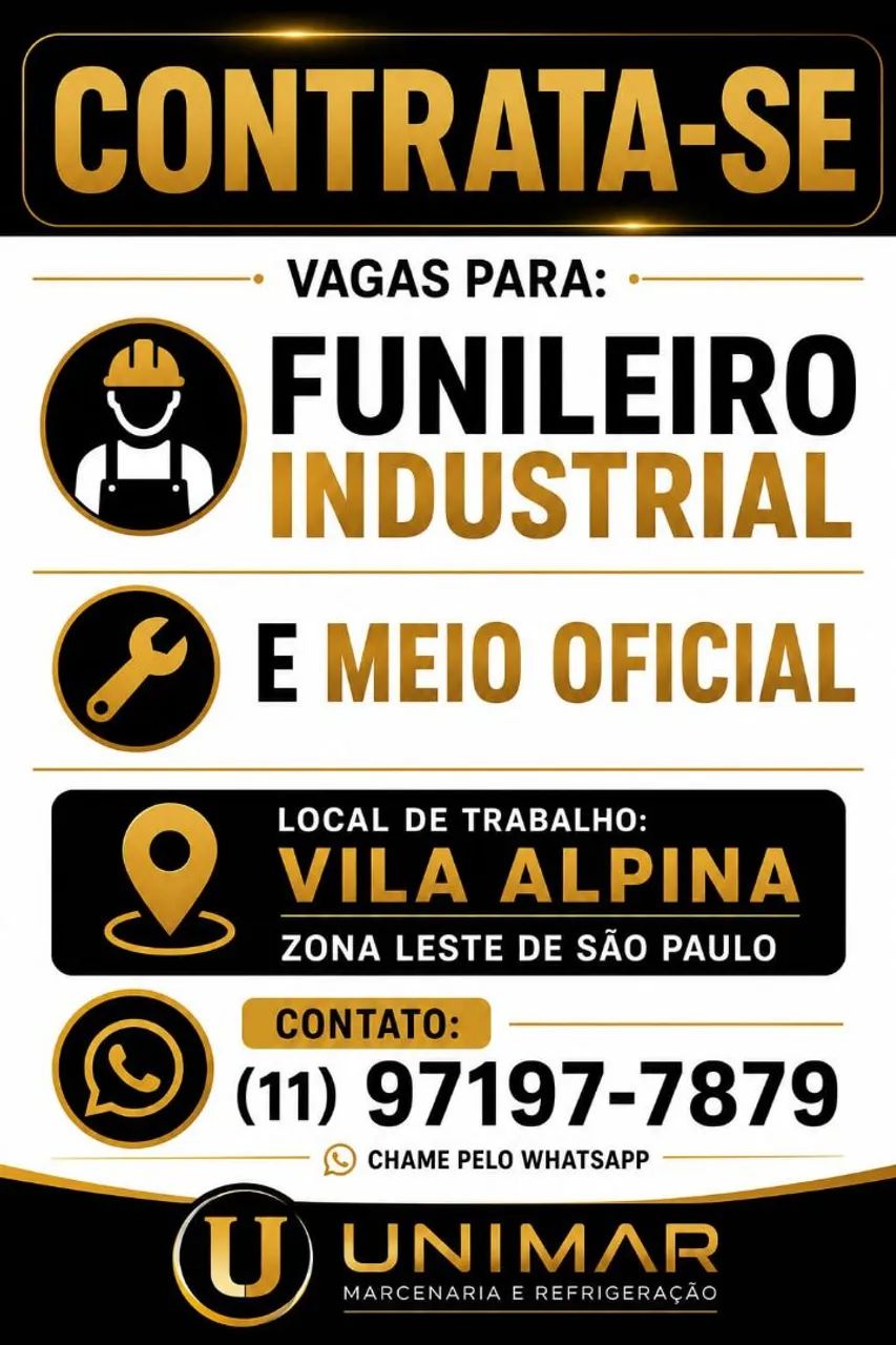 Funileiro industrial chapeador