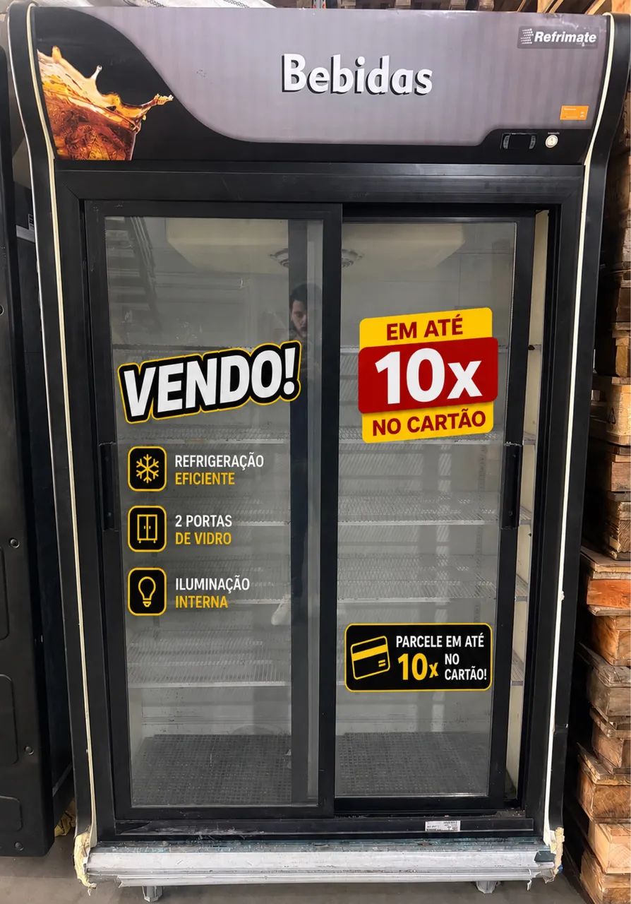 Geladeira/refrigerador 2 portas 