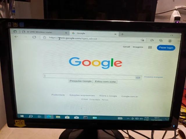 Monitor AOC 2036Va LCD 20 Polegadas com Defeito na Tela para Peças, Sucata ou Conserto DVI - Foto 5
