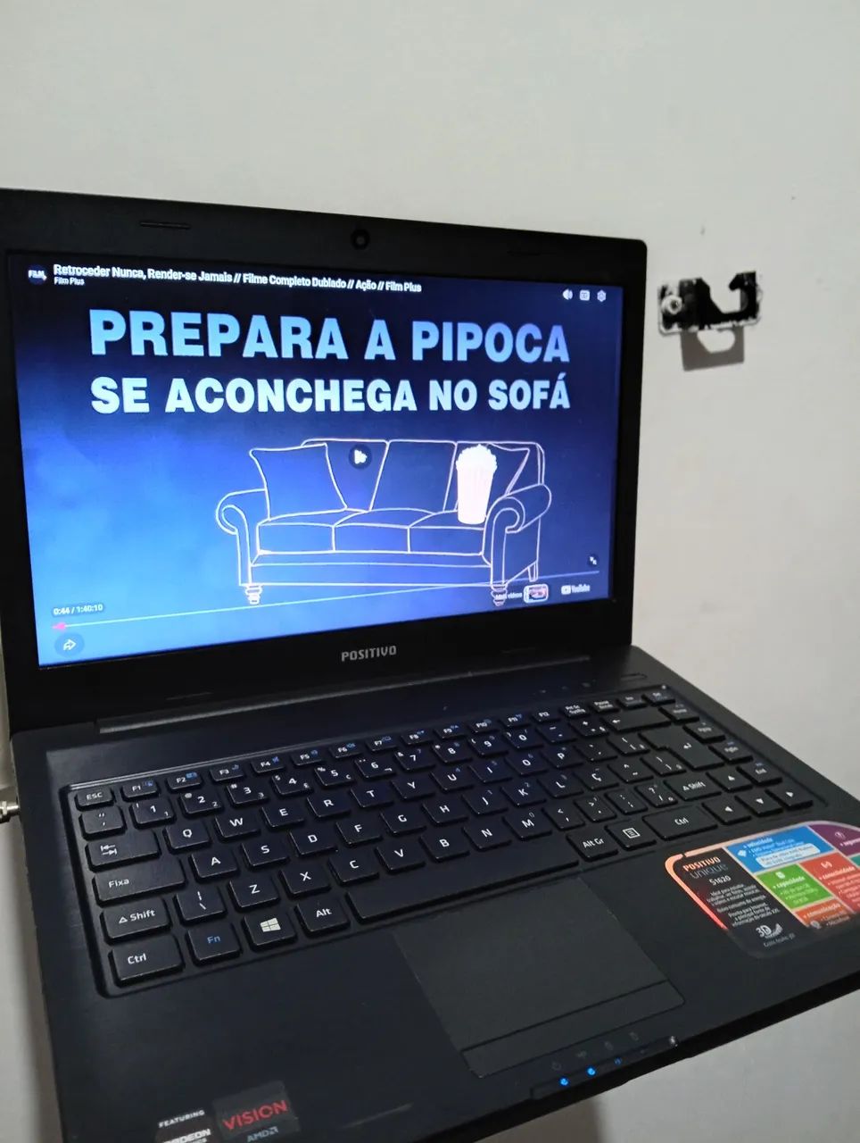 Notebook POSITIVO. AMD dual Core. 8 GB de memória. HD de 500Gb. Funcionando perfeitamente. - Foto 3