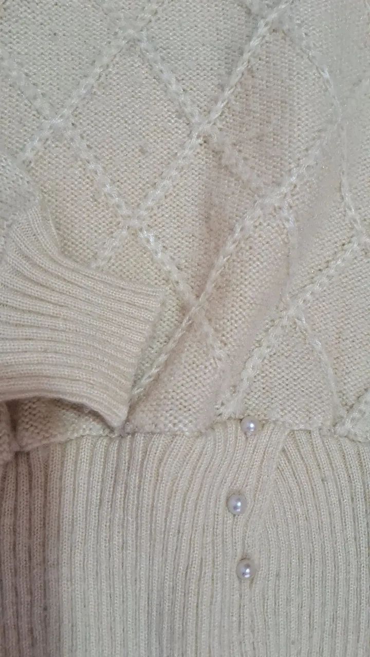 Blusa de lã amarela  - Foto 5