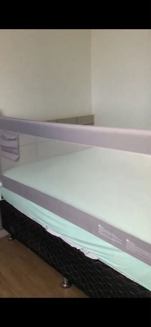  Kit de proteção de cama casal* cercado *