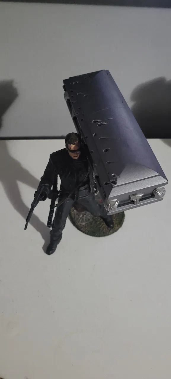 Boneco t850 exterminador do futuro 3 mcfarlane terminator action figure  - Foto 2