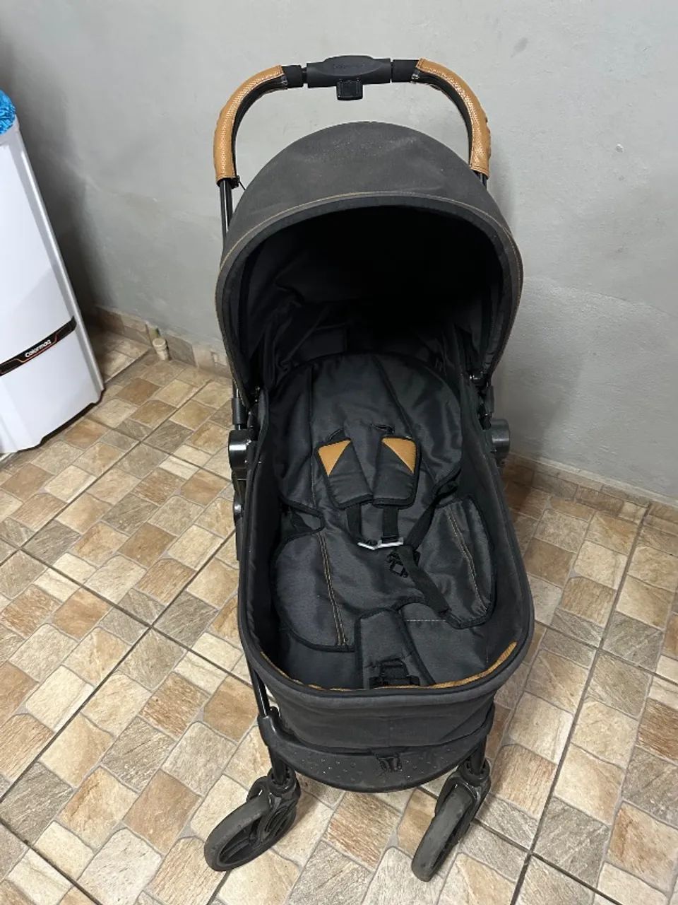 Carrinho de bebê galzerano + bb conforto  - Foto 5