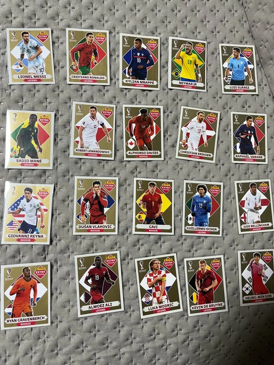Kit Ouro e Prata Legends 2022