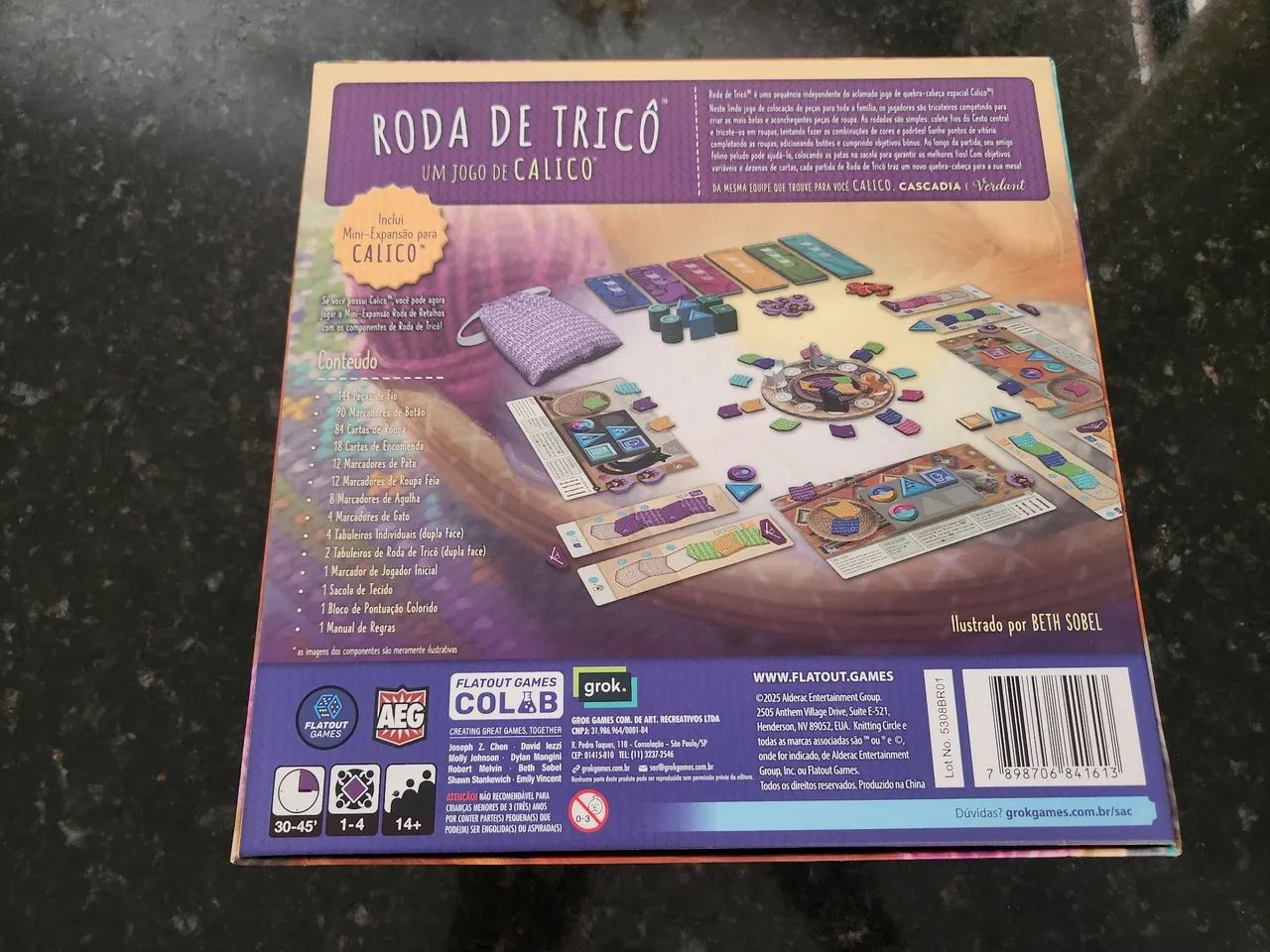 Roda de tricô board game - Foto 2