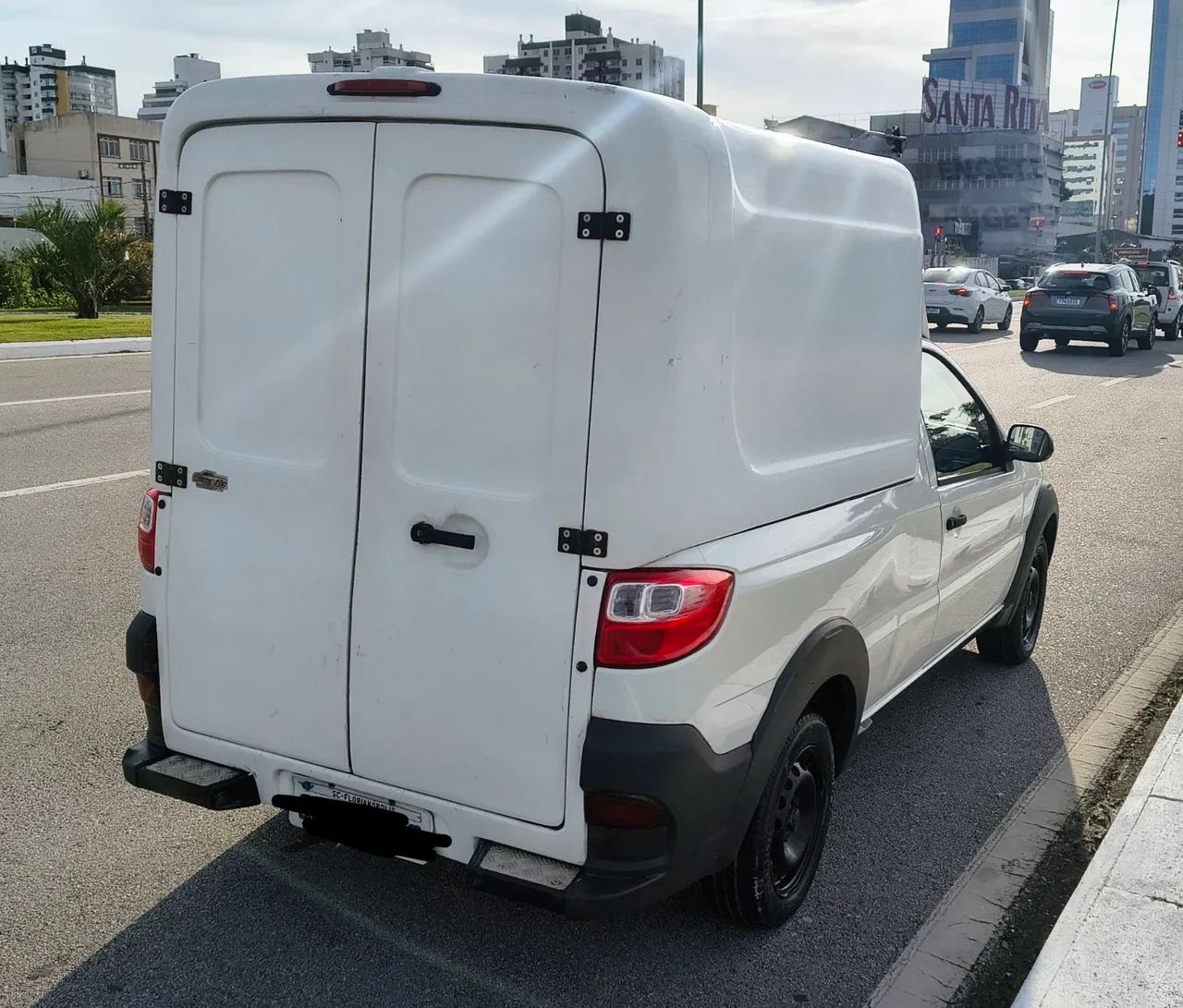 Fiat Strada Working Hard 1.4 Fire Flex 8V CS 2018 - Foto 4