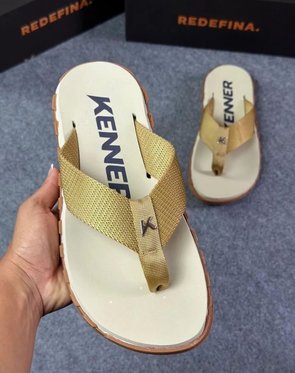 CHINELO KENNER MEGAH TURBO MASCULINO  - Foto 5
