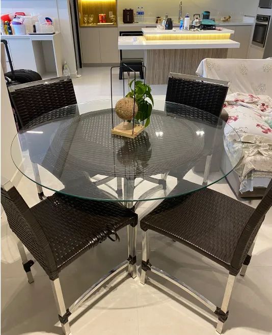 Conjunto de mesa Área Externa -  Alumínio! - Foto 3