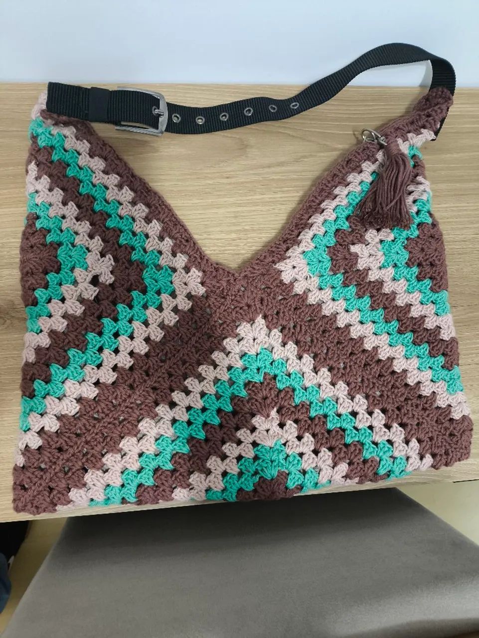 Bolsa de crochê  - Foto 2