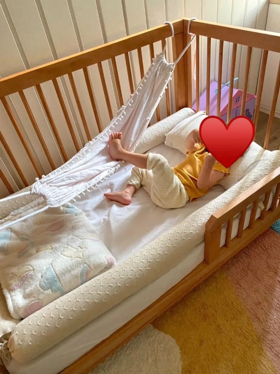 Berço de madeira Tulipa Baby Kaike 3 em 1 Evolutivo - OPORTUNIDADE - Foto 5