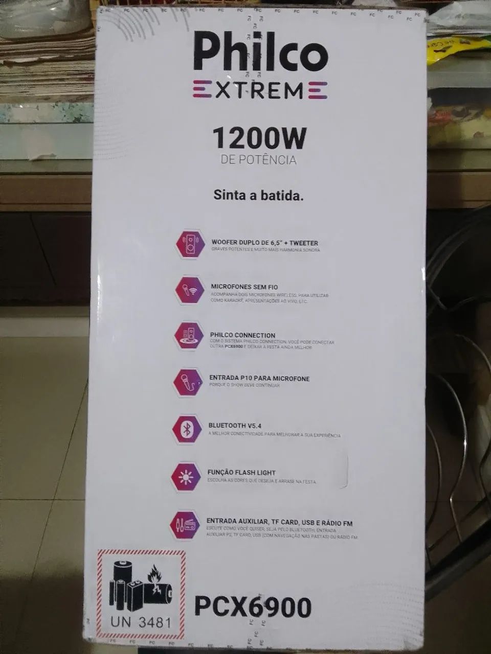 Barbada caixa de som zerada. - Aparelhos de Som - Souza, Belém