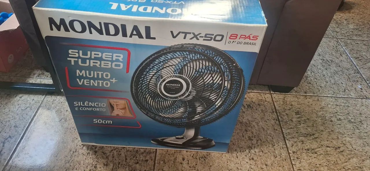 Ventilador Mondial na caixa 8 Pás - Foto 3