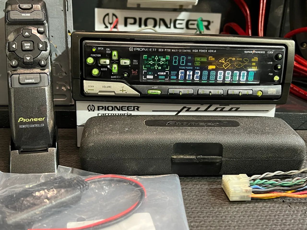 Pioneer DEH P736 LED E BLUETOOTH  - Foto 2