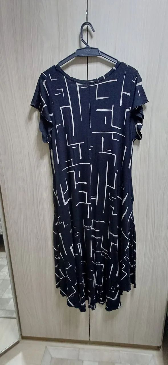 Vestido G2 longo c/bolso - Foto 2