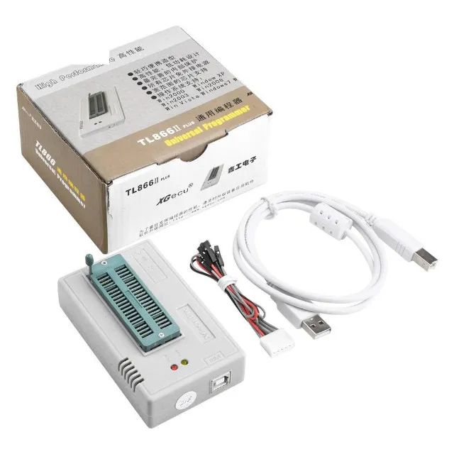TL866 II plus gravador,programador USB universal bios,eeprom,pic,avr