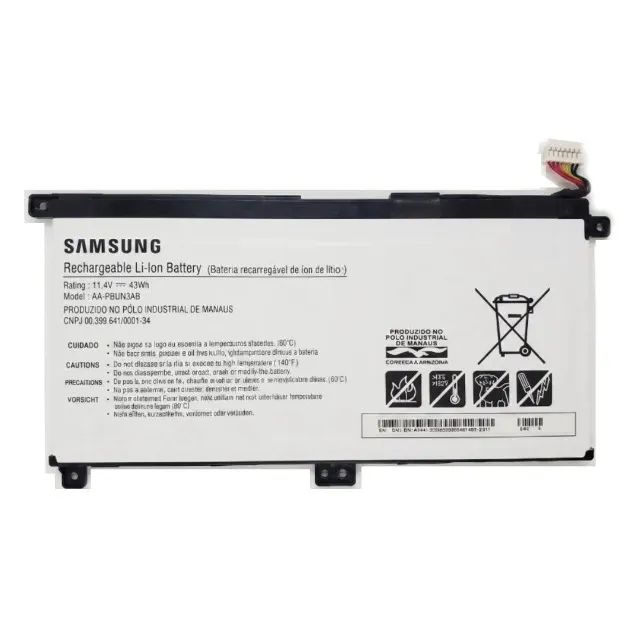 Bateria Original Notebook Samsung AA-PBUN3AB 11.4V 43Wh