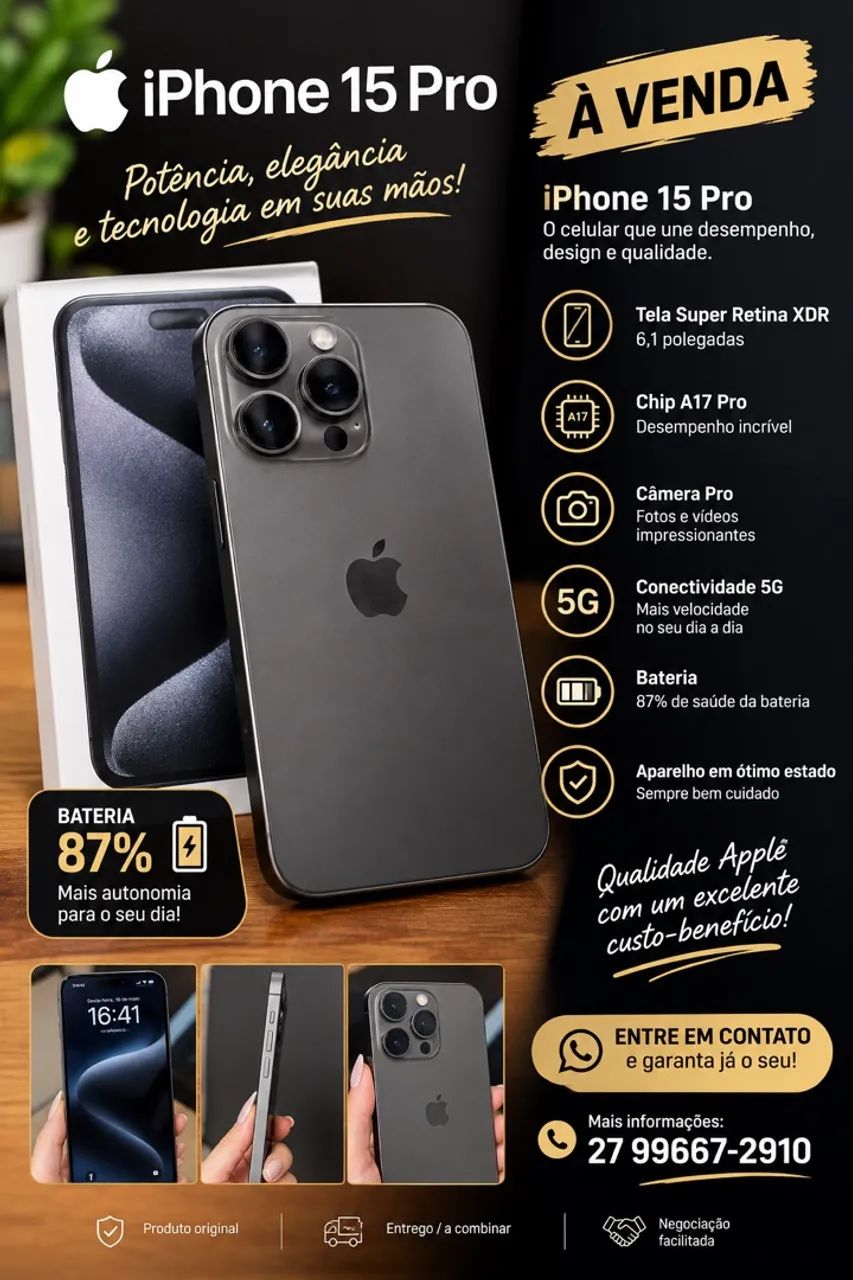 Yphone 15 pro - Foto 2