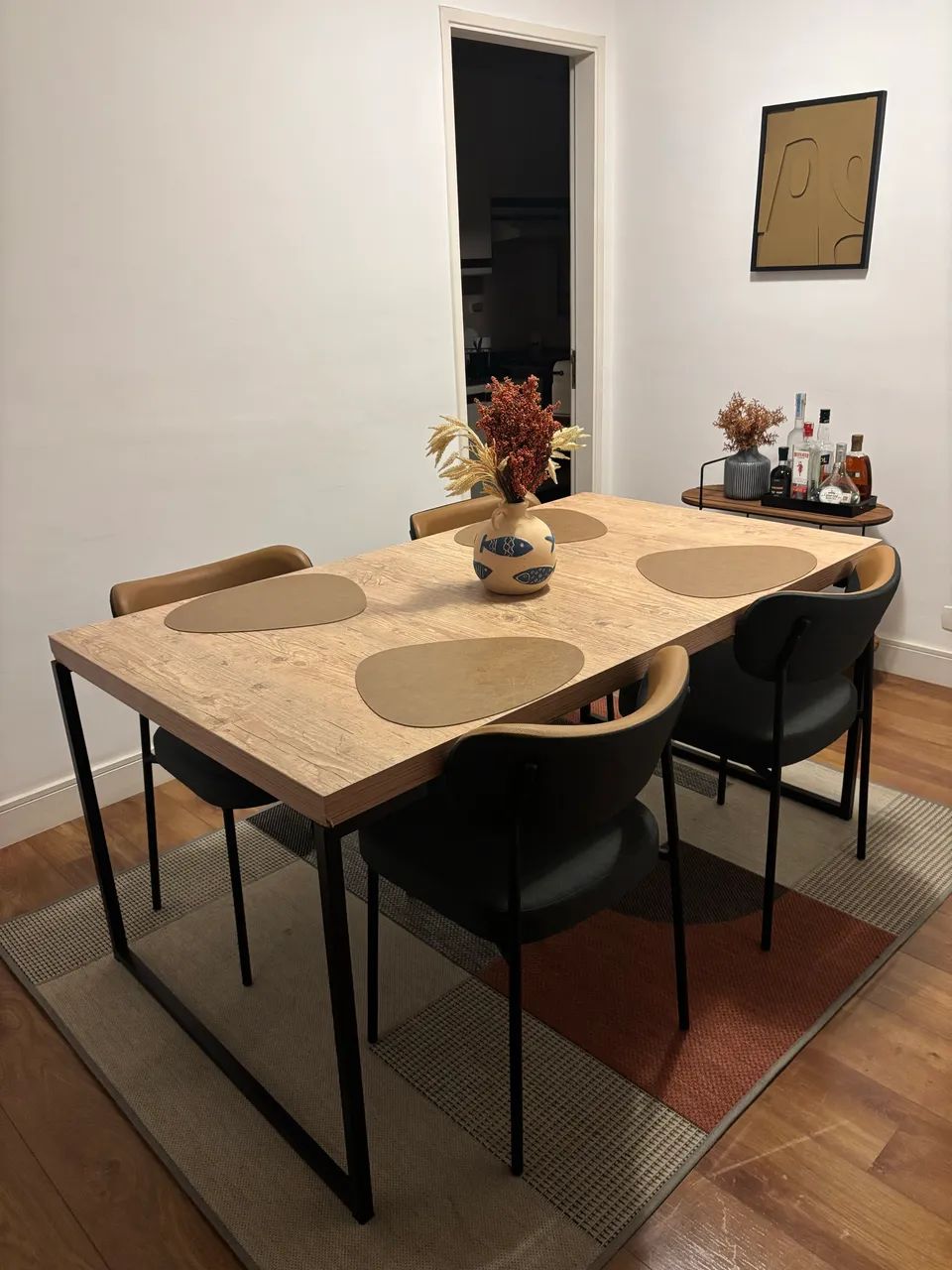 Mesa de Jantar industrial 1,60 x 0,90 - Foto 4