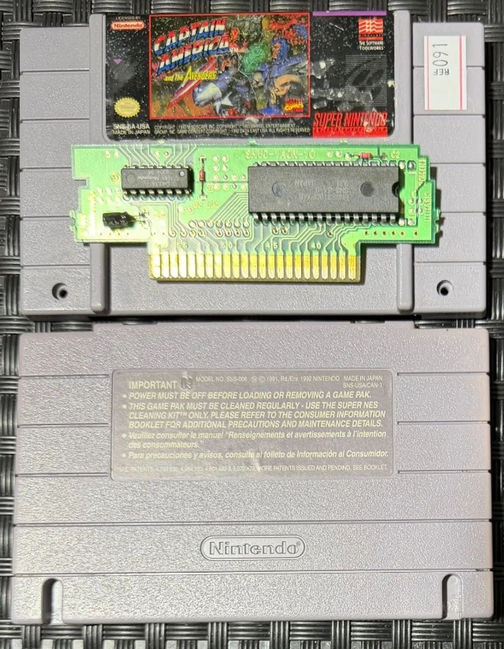 Captain America and the Avengers Original SNES Super Nintendo - Foto 2