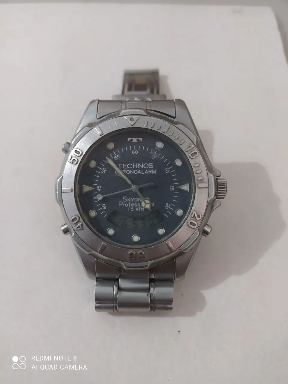 Relógio Technos Skydriver T205 57 Funcionando normalmente. 