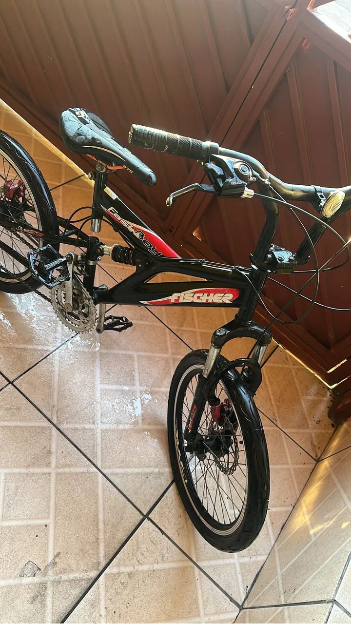 Bicicleta aro 20 quadro com amortecedor  - Foto 5