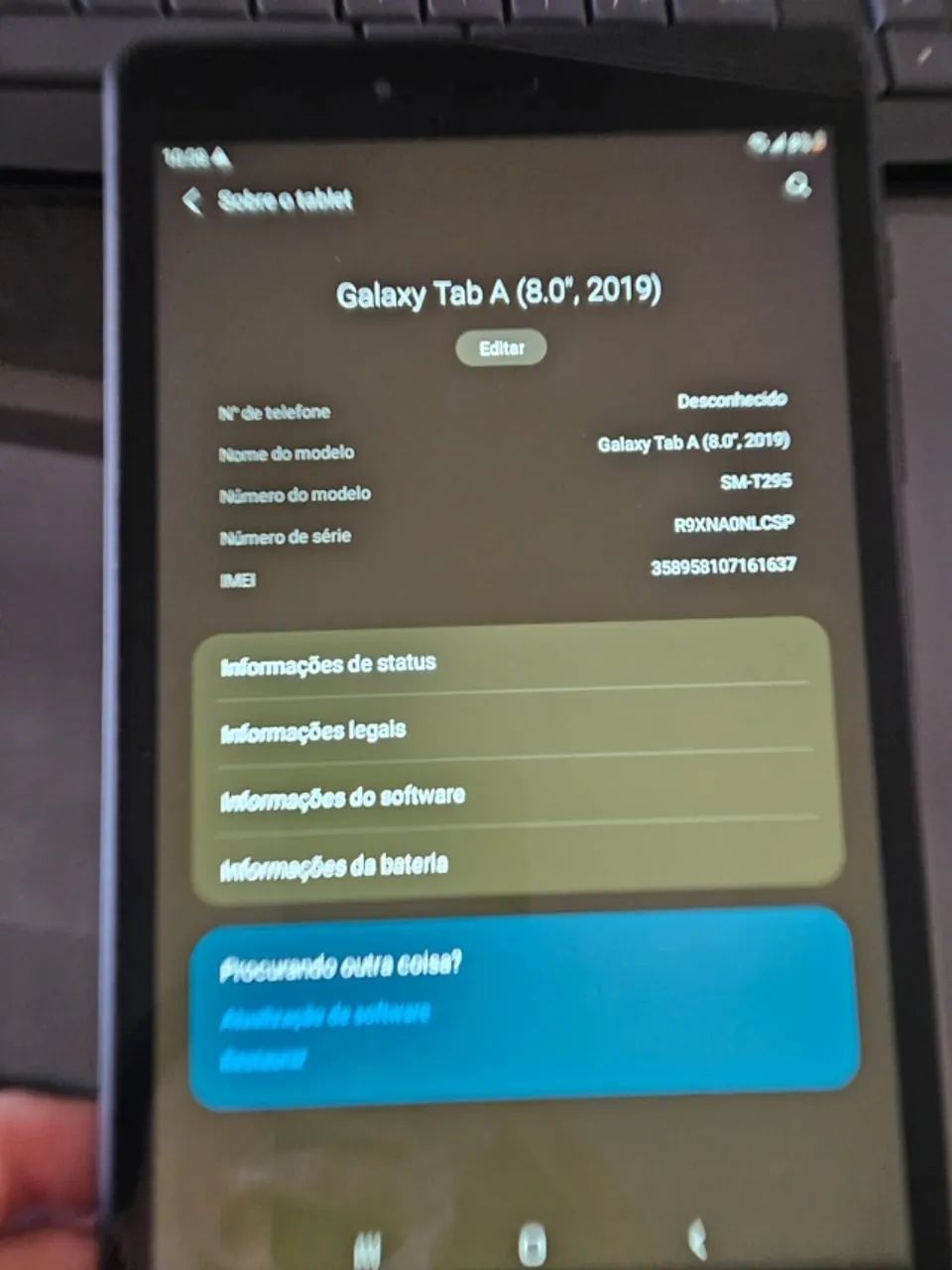 Tablet Samsung Galaxy em perfeitas condições - Foto 3