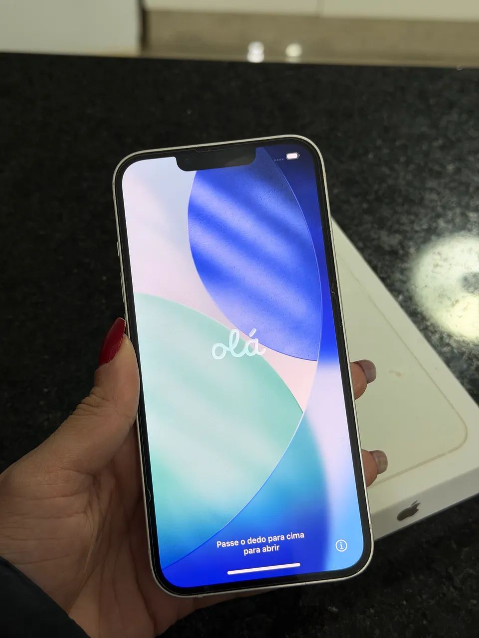 IPHONE 13 256GB - BRANCO - Foto 2