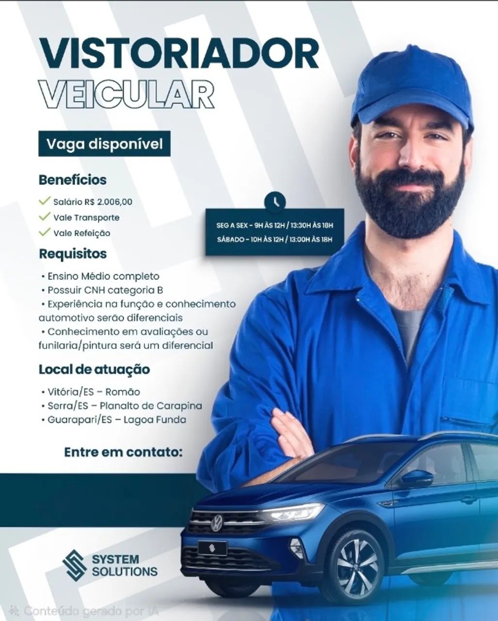 Vistoriador Veicular