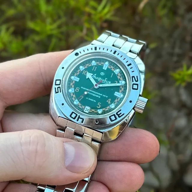 Relógio Russo Vostok Amphibia Classic Automático - Foto 4