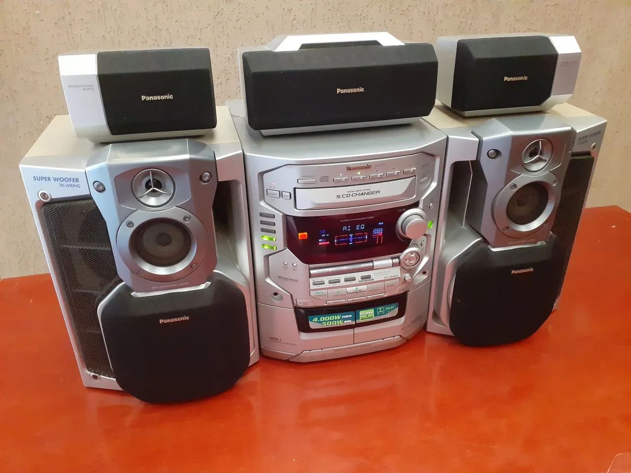 Panasonic CD Stereo System SC-AK78 - Aparelhos de Som - Jardim dos