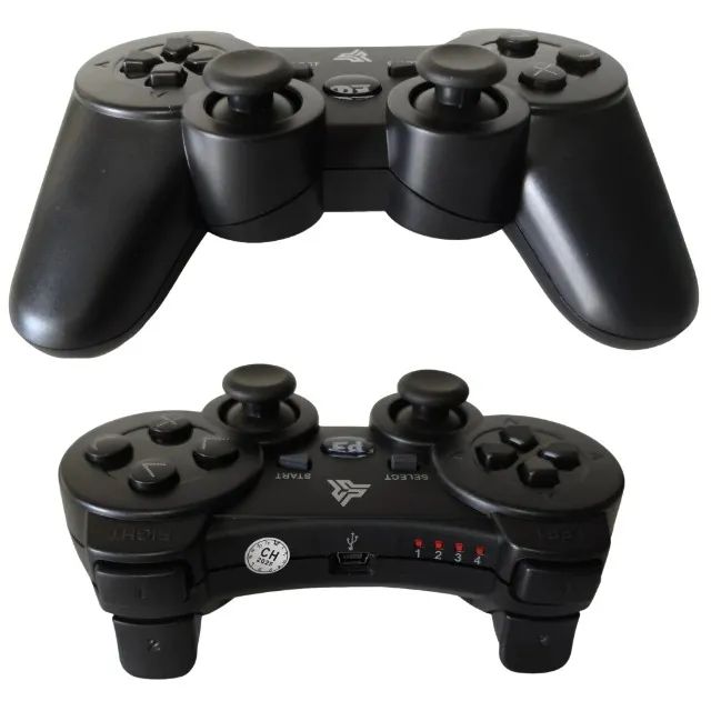 Controle Joystick Sem Fio Knup KP-GM006 Compatível Com PS3 e PC - Foto 4