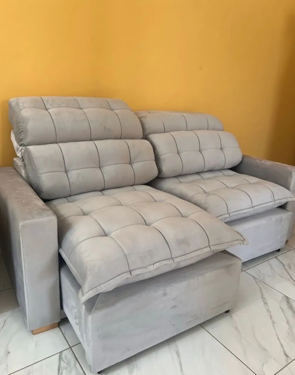 Sofá Retrátil Reclinável (Super Promoção) - Foto 4
